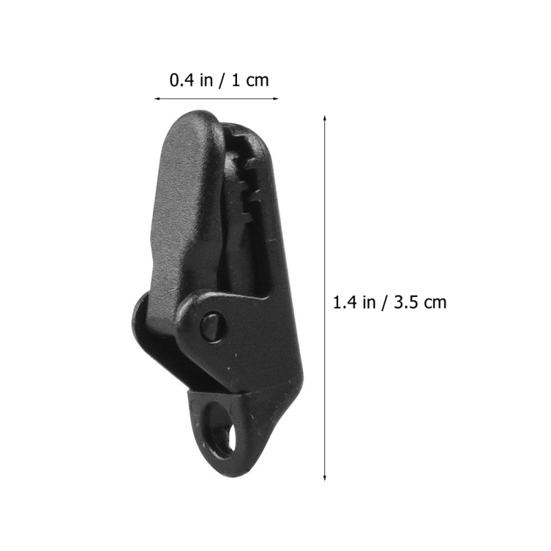 Cheap Goat Tents 15pcs Tarp Clips Clamps Heavy Duty Lock Grip Awning Clamp for Camping Farming Tarps Canopy Car Pool Covers Screen Tent   